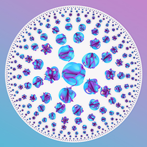 In certain universes with a fisheye geometry known as anti-de Sitter space, string theory has been shown to provide the only consistent way to reconcile gravity and quantum mechanics.