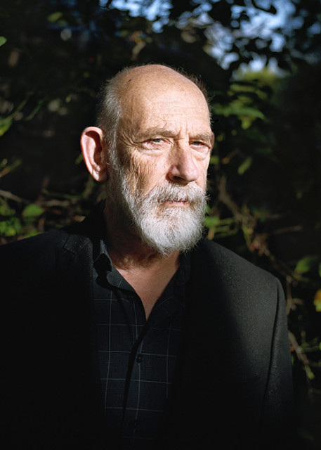 Leonard Susskind em casa, em Palo Alto, na Califórnia.