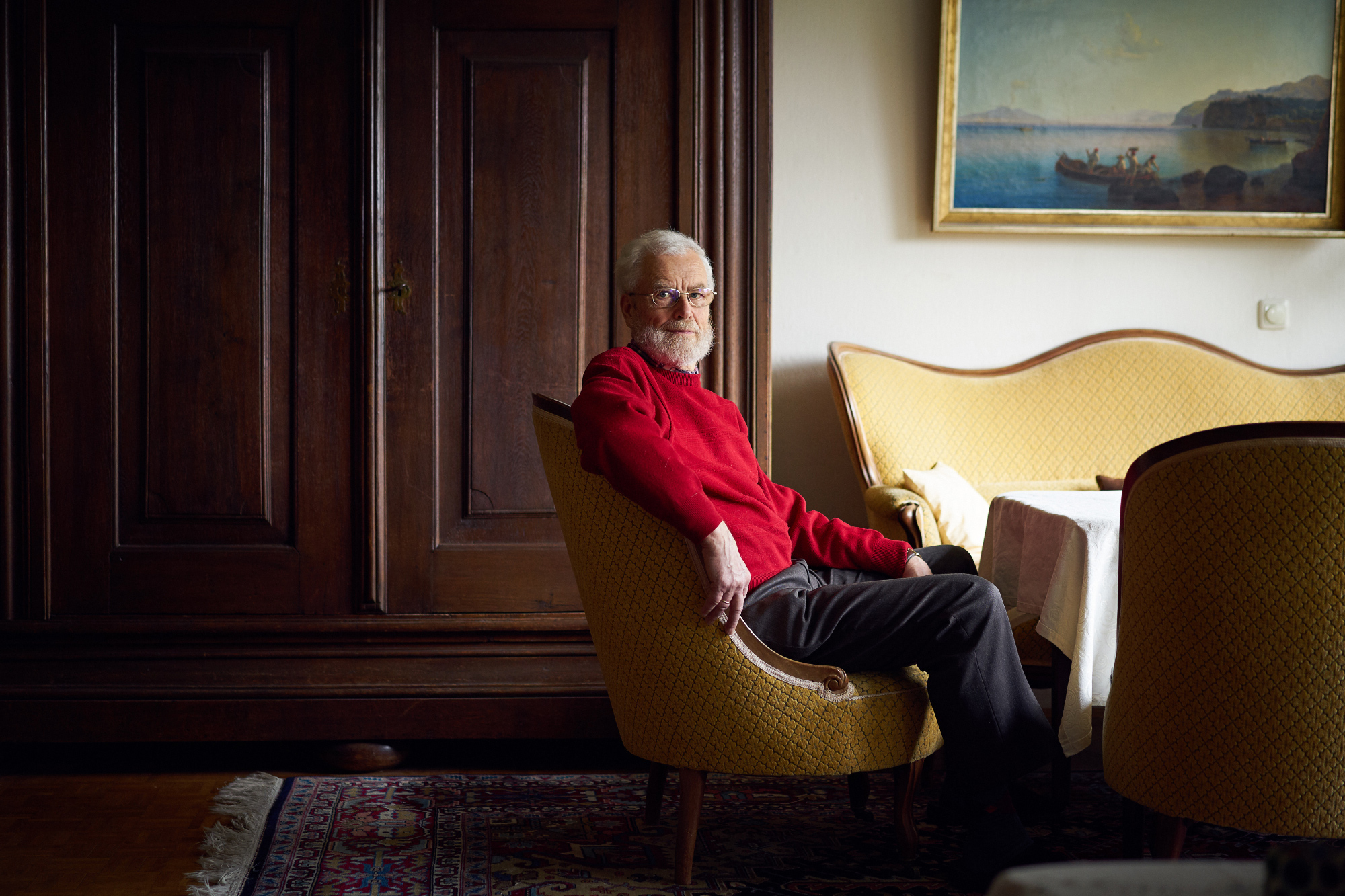 Thomas Royen at his home in Schwalbach am Taunus, Germany.