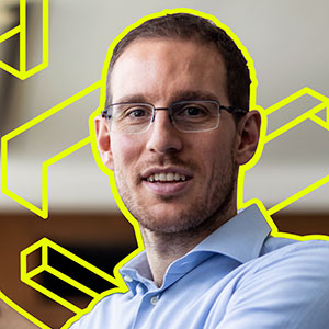 Photo illustration of Alessio Figalli