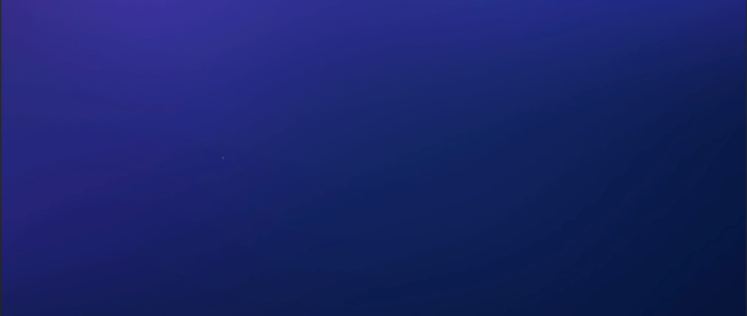 An animation of an evolutionary tree, starting from a small spot and rapidly spreading outwards and dividing as it grows.