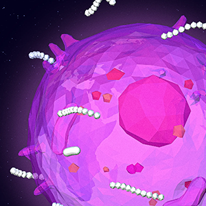 A model of a microbiome