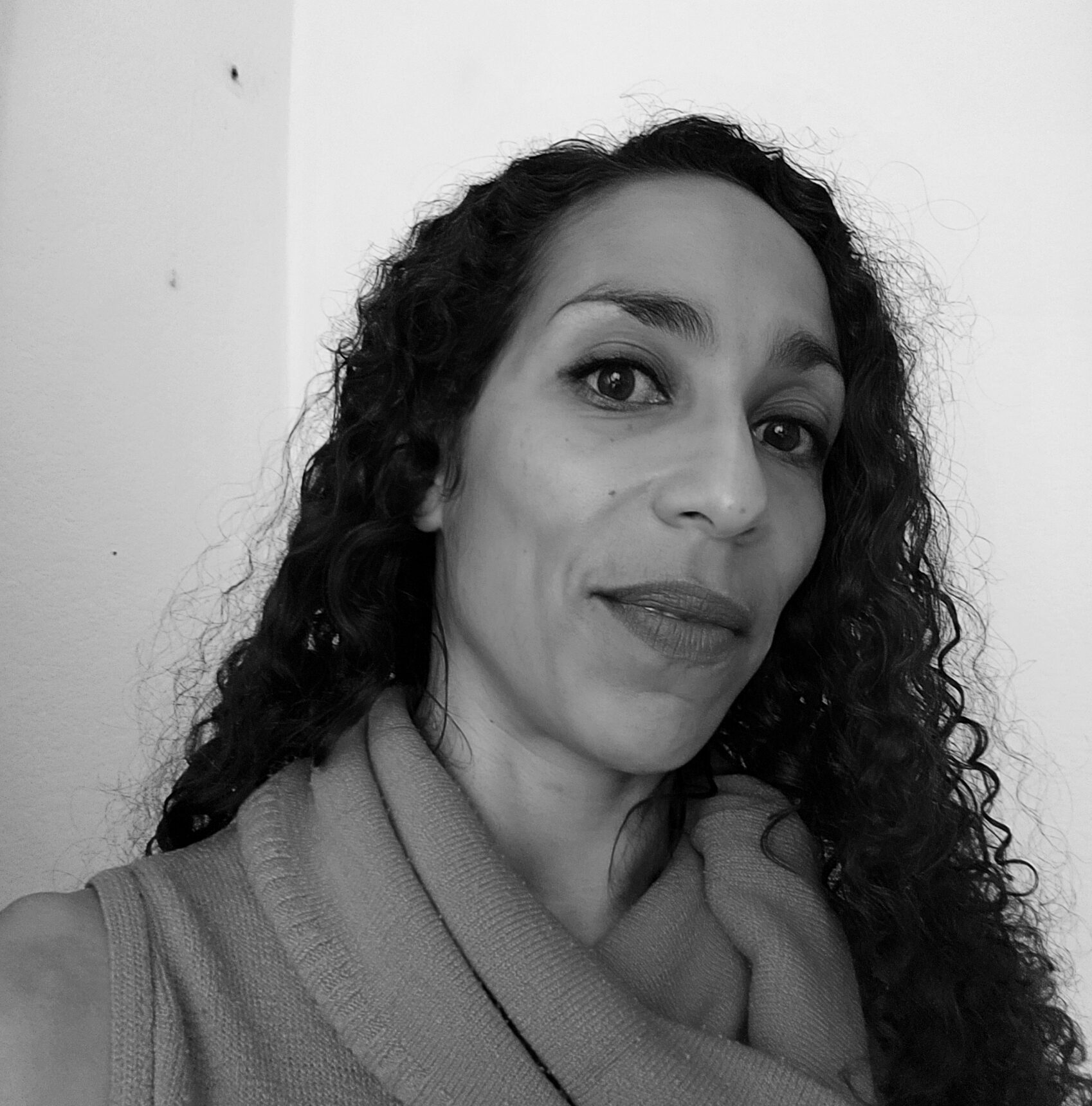 A smiling woman