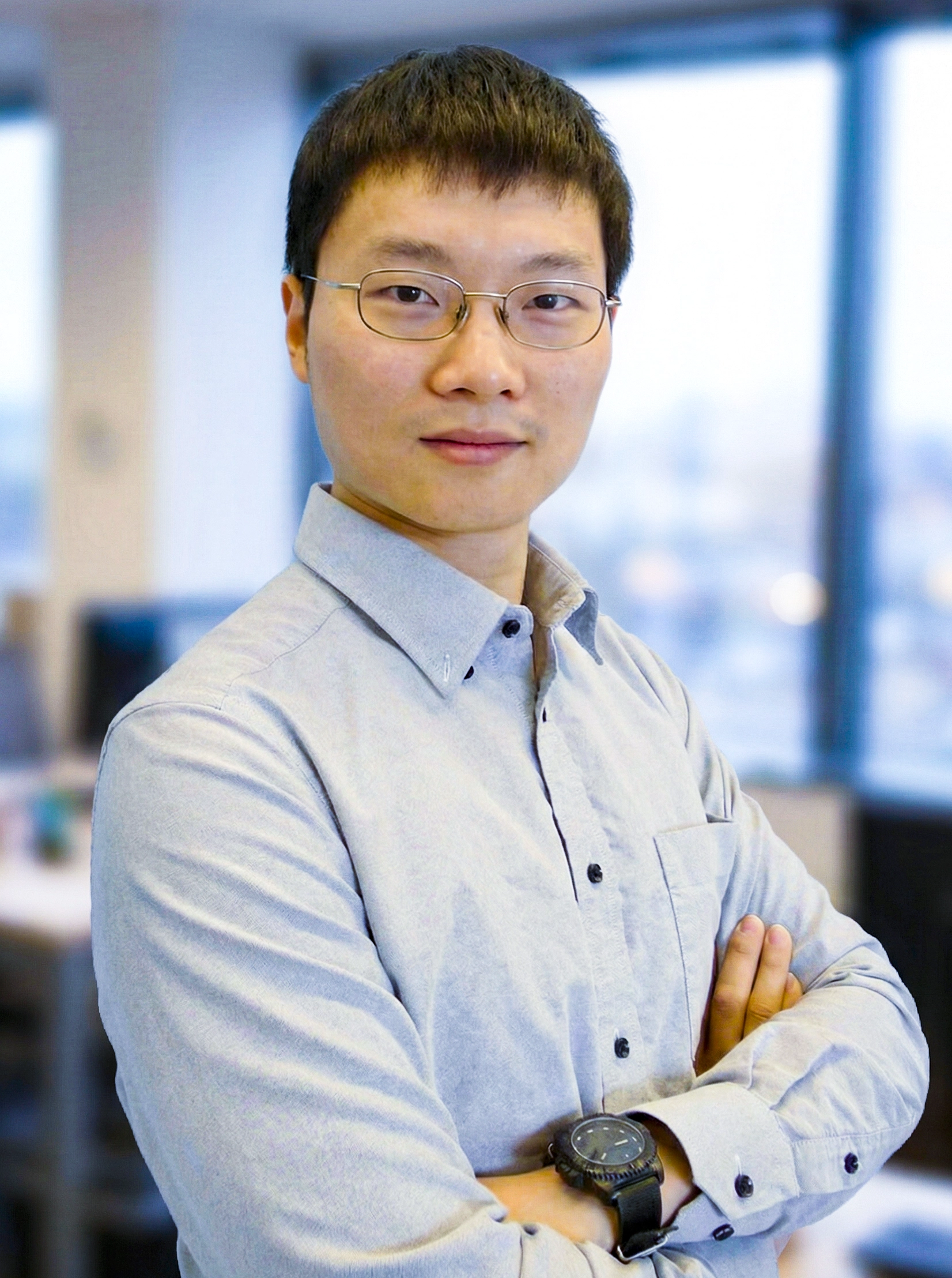 A portrait of Qi Chen.